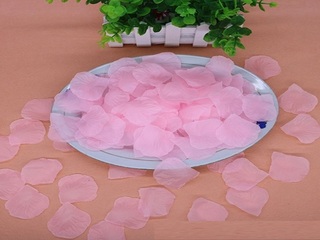 1Pack x 300Pcs Pink Rose Petals Wedding Party Decoration